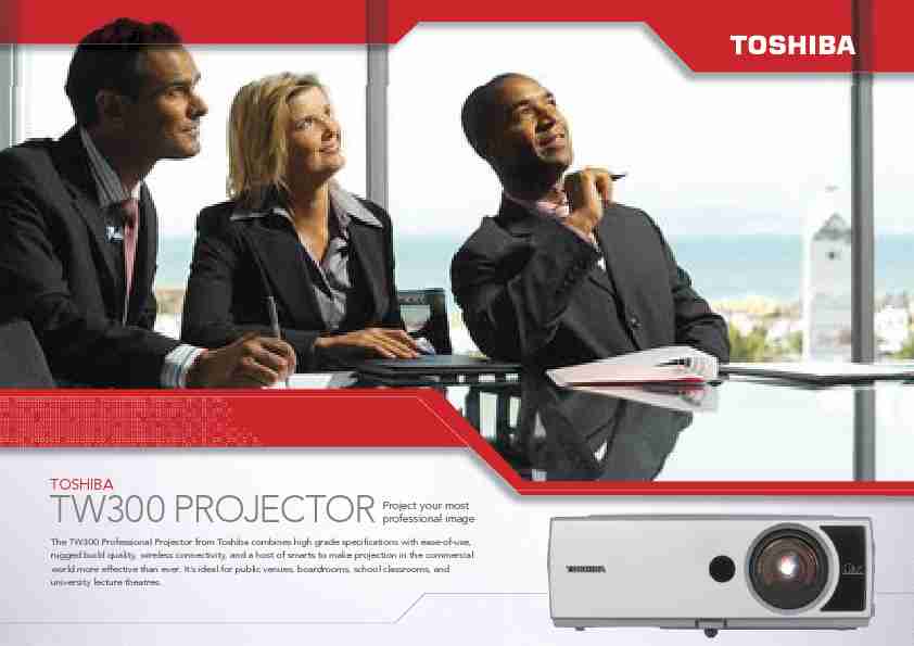 Toshiba Projector TW300-page_pdf